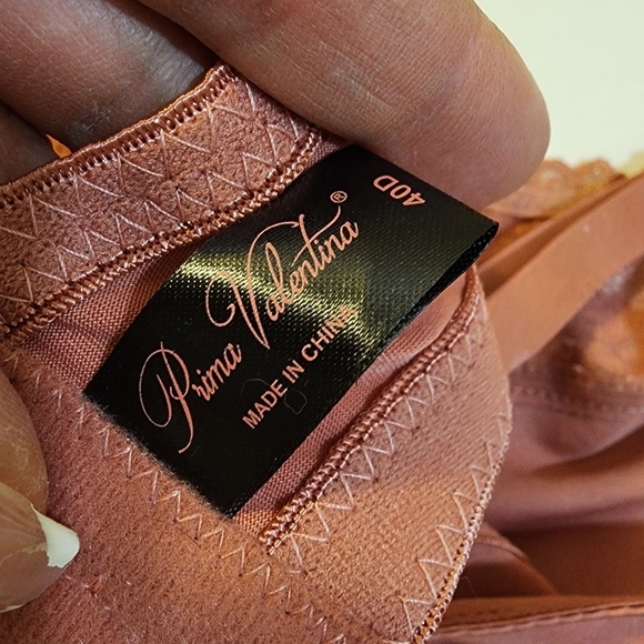 Rina Valentina Terracota Underwired Bra size 40D NWT - Picture 9 of 11